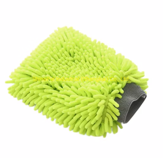Manopla de lavado de felpa de microfibra premium